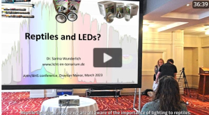 Dr Sarina Wunderlich - LEDs for reptiles